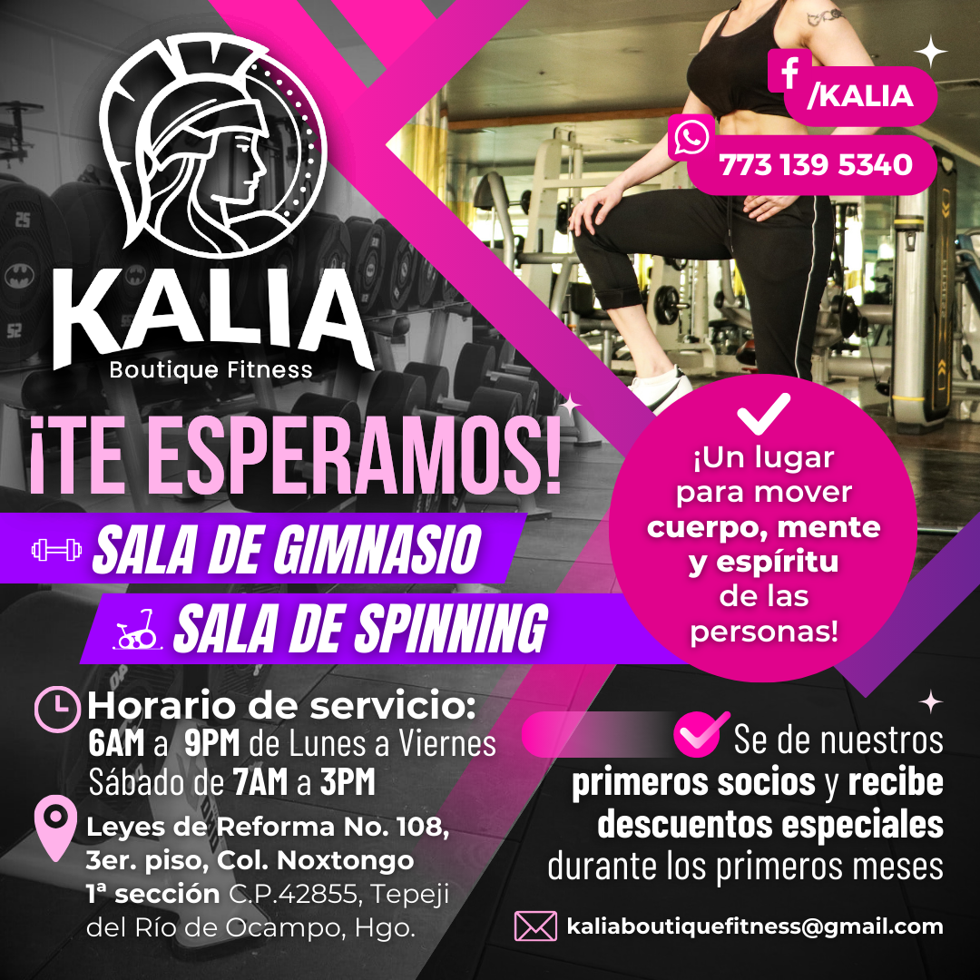 kalia-boutique-fitness-mente-y-cuerpo-tepeji-de-rio-hgo-gran-apertura-abril-2024-grandes-promociones-todo-el-mes